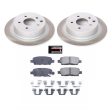 Power Stop 07-18 Nissan Sentra Rear Semi-Coated Rotor Kit Fashion