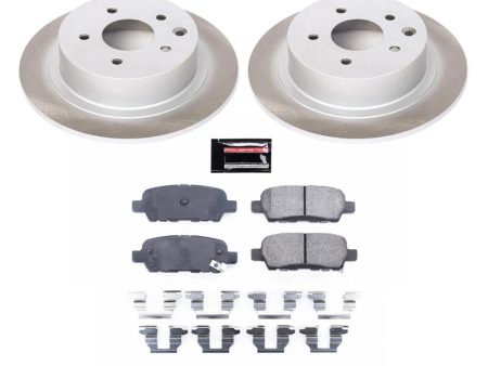 Power Stop 07-18 Nissan Sentra Rear Semi-Coated Rotor Kit Fashion