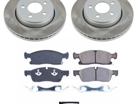 Power Stop 11-16 Jeep Grand Cherokee Front Semi-Coated Rotor Kit Cheap