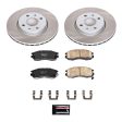 Power Stop 93-95 Eagle Summit Front Semi-Coated Rotor Kit Fashion