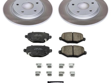 Power Stop 13-14 Volkswagen Routan Rear Semi-Coated Rotor Kit For Sale