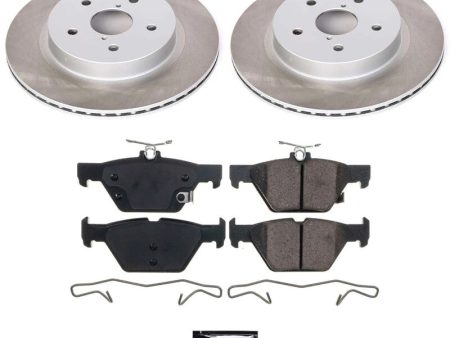 Power Stop 16-20 Subaru WRX Rear Semi-Coated Rotor Kit Discount