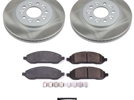 Power Stop 04-07 Mercury Monterey Front Semi-Coated Rotor Kit Online Sale