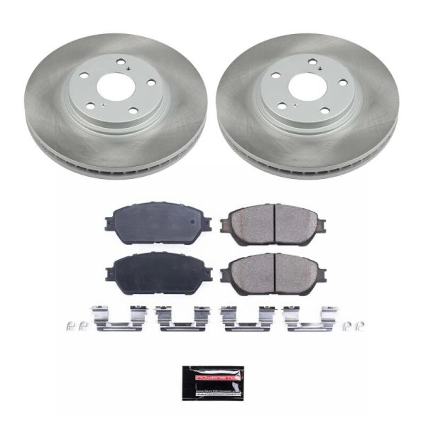 Power Stop 04-06 Lexus ES330 Front Semi-Coated Rotor Kit Online Sale