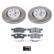 Power Stop 2022 Jeep Grand Cherokee WK Front Semi-Coated Rotor Kit Discount