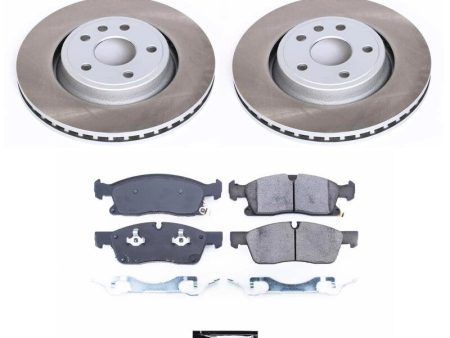 Power Stop 2022 Jeep Grand Cherokee WK Front Semi-Coated Rotor Kit Discount