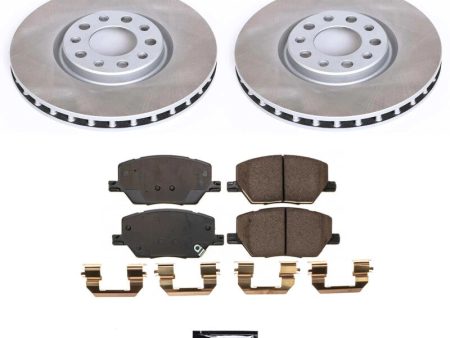 Power Stop 15-22 Jeep Renegade Front Semi-Coated Rotor Kit Hot on Sale