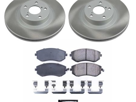 Power Stop 05-12 Subaru Outback Front Semi-Coated Rotor Kit Online now