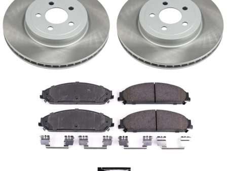 Power Stop 05-08 Dodge Magnum Front Semi-Coated Rotor Kit Cheap