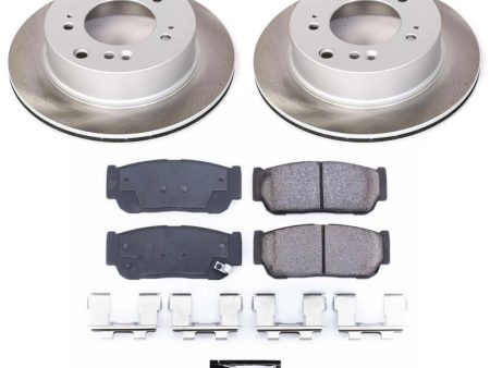 Power Stop 07-09 Kia Sorento Rear Semi-Coated Rotor Kit Fashion