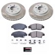 Power Stop 07-08 Honda Fit Front Semi-Coated Rotor Kit Fashion