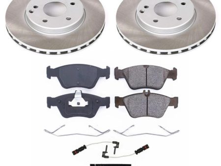 Power Stop 98-04 Mercedes-Benz SLK230 Front Semi-Coated Rotor Kit Supply