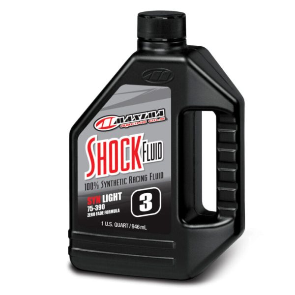 Maxima Performance Auto Racing Shock Fluid Light 75 390 3wt - Quart Online now