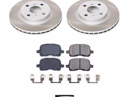 Power Stop 98-02 Toyota Corolla Front Semi-Coated Rotor Kit Fashion