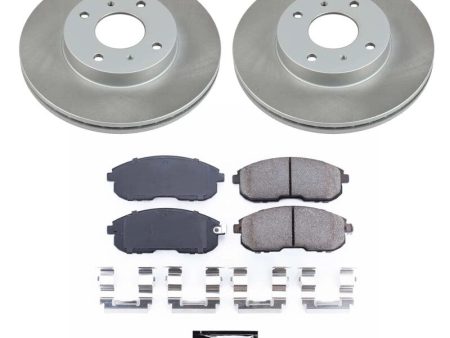 Power Stop 00-06 Nissan Sentra Front Semi-Coated Rotor Kit Hot on Sale