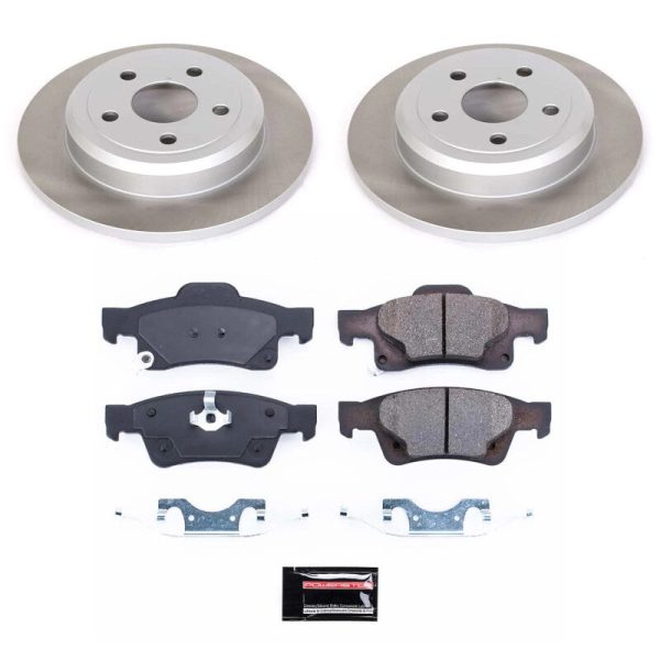 Power Stop 11-20 Jeep Grand Cherokee Rear Semi-Coated Rotor Kit Discount