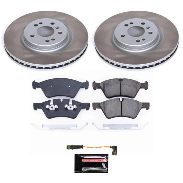 Power Stop 06-07 Mercedes-Benz R500 Front Semi-Coated Rotor Kit Online now