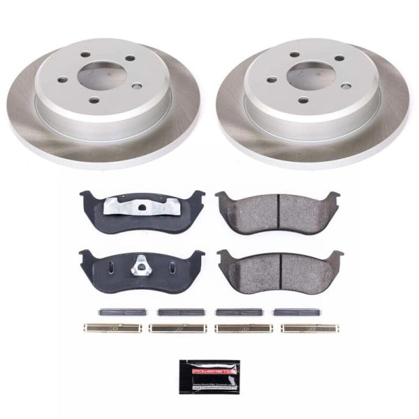 Power Stop 96-02 Mercury Grand Marquis Rear Semi-Coated Rotor Kit Online Hot Sale