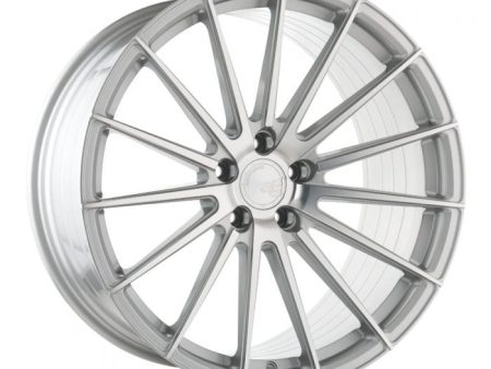 AVANT GARDE M615 20x11.0  5X112  TO  5X130 ET+15  TO +55 54.1 TO 74.1 Silver Machined Hot on Sale