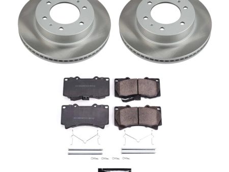 Power Stop 09-10 Hummer H3T Front Semi-Coated Rotor Kit For Cheap