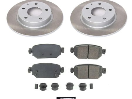 Power Stop 19-21 Mazda CX-3 Rear Semi-Coated Rotor Kit For Cheap