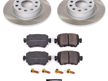 Power Stop 15-22 Volkswagen Passat Rear Semi-Coated Rotor Kit Online Hot Sale