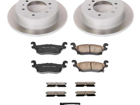 Power Stop 09-10 Hummer H3T Rear Semi-Coated Rotor Kit Online Sale