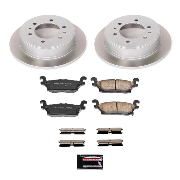 Power Stop 09-10 Hummer H3T Rear Semi-Coated Rotor Kit Online Sale