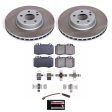 Power Stop 07-11 Mercedes-Benz CLS550 Front Semi-Coated Rotor Kit For Cheap