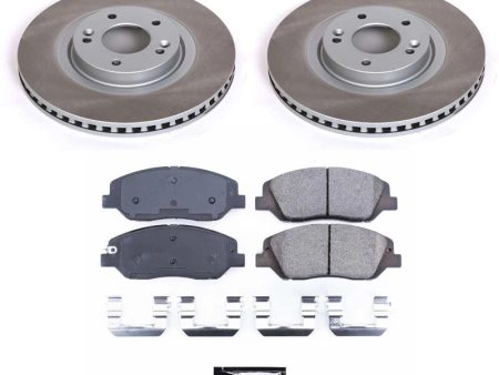 Power Stop 2019 Hyundai Santa Fe XL Front Semi-Coated Rotor Kit Online now