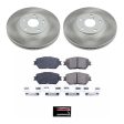 Power Stop 02-04 Toyota Camry Front Semi-Coated Rotor Kit Discount