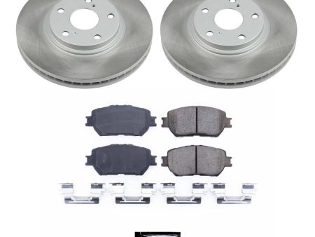 Power Stop 02-04 Toyota Camry Front Semi-Coated Rotor Kit Discount