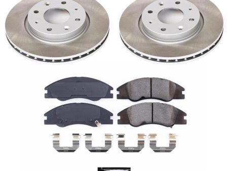 Power Stop 05-09 Kia Spectra5 Front Semi-Coated Rotor Kit Online