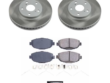 Power Stop 92-00 Lexus SC400 Front Semi-Coated Rotor Kit Discount