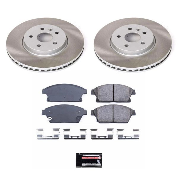 Power Stop 15-17 Chevrolet Trax Front Semi-Coated Rotor Kit Online