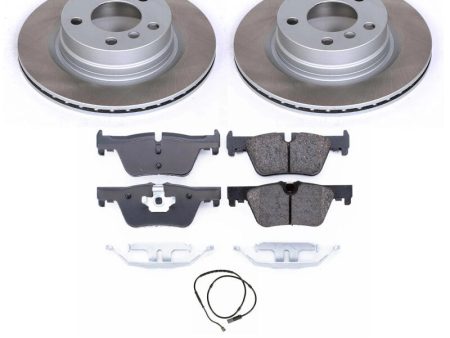 Power Stop 2014 BMW 428i xDrive Rear Semi-Coated Rotor Kit For Cheap