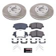 Power Stop 17-20 Hyundai Elantra Front Semi-Coated Rotor Kit Cheap