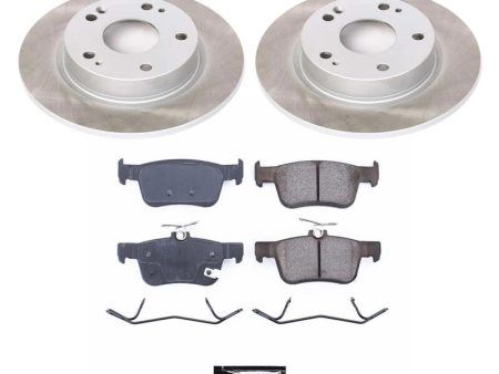 Power Stop 16-21 Honda Civic Rear Semi-Coated Rotor Kit Online Sale