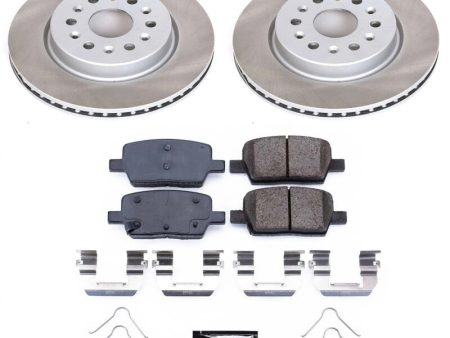 Power Stop 17-20 GMC Acadia Rear Semi-Coated Rotor Kit Cheap