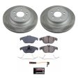 Power Stop 10-15 Mercedes-Benz GLK350 Rear Semi-Coated Rotor Kit Online now