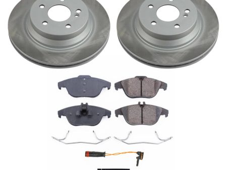 Power Stop 10-15 Mercedes-Benz GLK350 Rear Semi-Coated Rotor Kit Online now