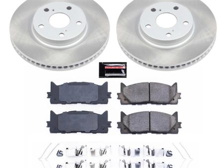 Power Stop 07-17 Toyota Camry Front Semi-Coated Rotor Kit Cheap