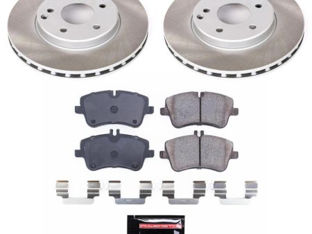 Power Stop 01-05 Mercedes-Benz C240 Front Semi-Coated Rotor Kit Online Sale