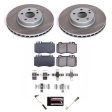 Power Stop 2006 Mercedes-Benz CLS500 Front Semi-Coated Rotor Kit Supply