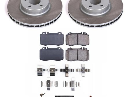 Power Stop 2006 Mercedes-Benz CLS500 Front Semi-Coated Rotor Kit Supply