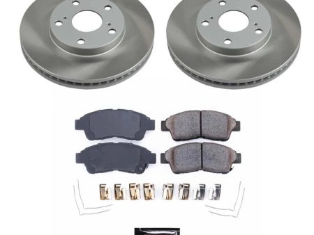 Power Stop 92-01 Toyota Camry Front Semi-Coated Rotor Kit Cheap