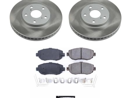 Power Stop 02-10 Lexus SC430 Front Semi-Coated Rotor Kit Hot on Sale