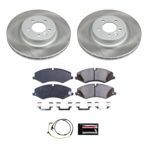 Power Stop 14-17 Land Rover Range Rover Sport Front Semi-Coated Rotor Kit Cheap