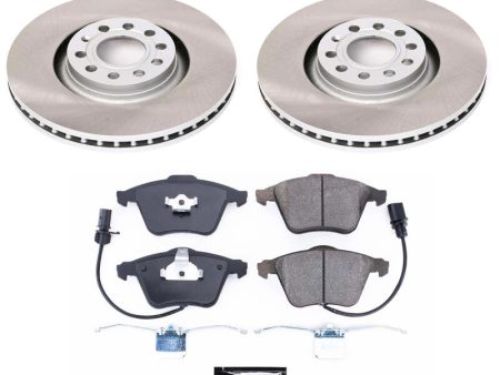 Power Stop 05-09 Audi A4 Quattro Front Semi-Coated Rotor Kit Discount