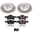 Power Stop 2022 Jeep Grand Cherokee WK Rear Semi-Coated Rotor Kit Discount